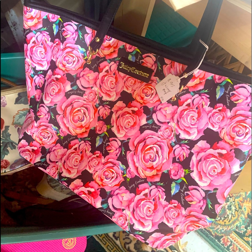 Juicy Couture Floral Tote Bag